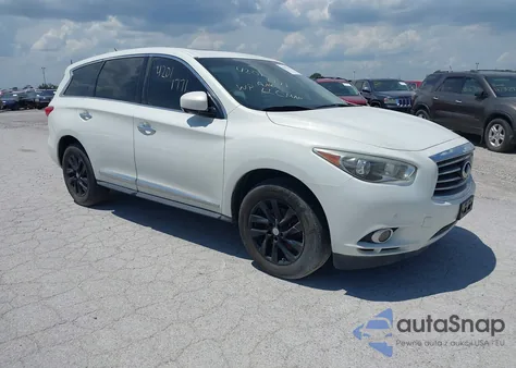 2013 Infiniti Jx35 z USA, uszkodzony, nr VIN 5N1AL0MM5DC325574